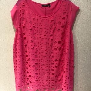 Plus size Apt 9 summer cap sleeve top sz 2x CUTE!